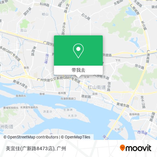 美宜佳(广新路8473店)地图