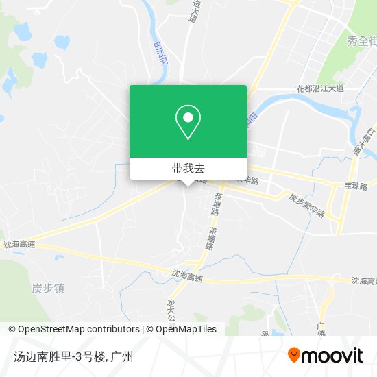 汤边南胜里-3号楼地图