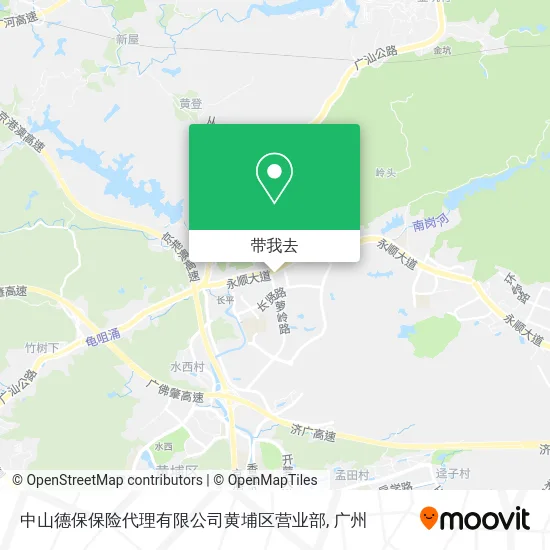中山德保保险代理有限公司黄埔区营业部地图