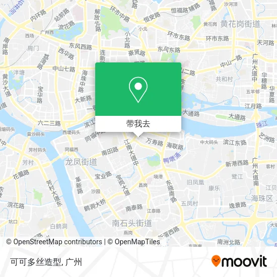 可可多丝造型地图