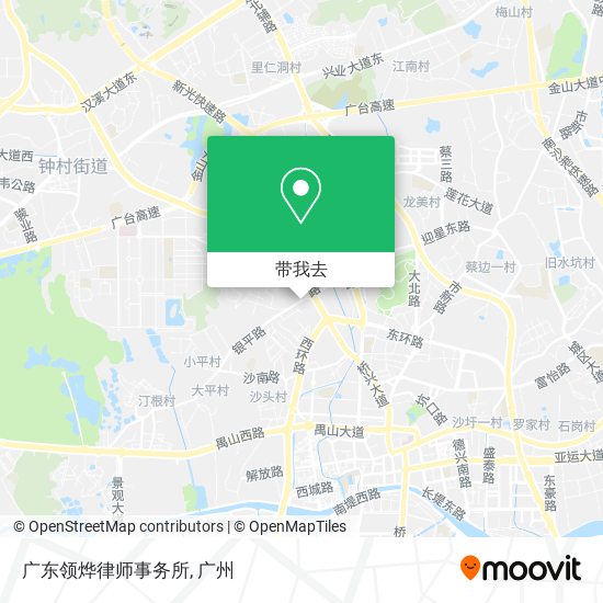 广东领烨律师事务所地图