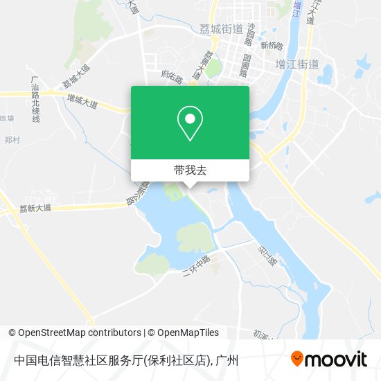 中国电信智慧社区服务厅(保利社区店)地图