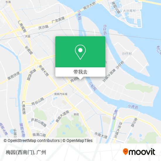 梅园(西南门)地图