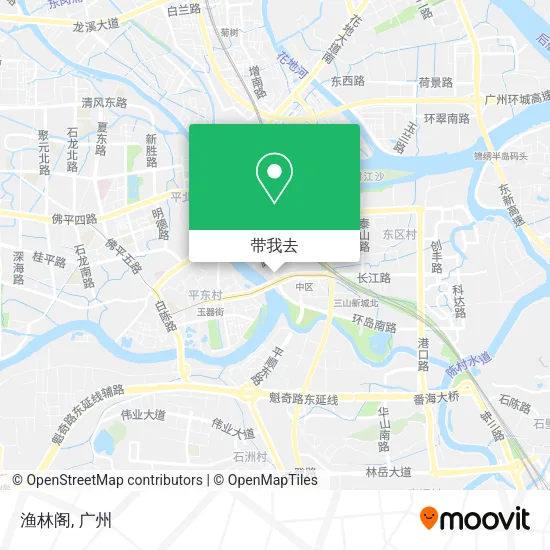 渔林阁地图