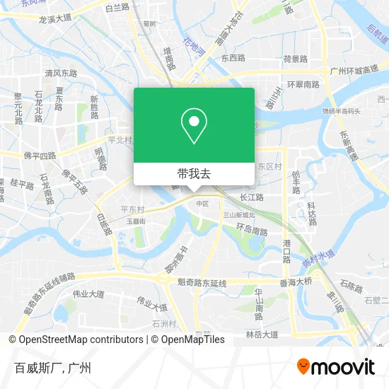 百威斯厂地图