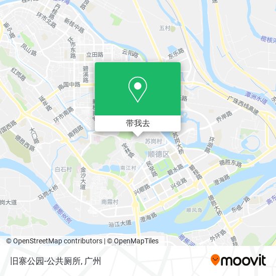 旧寨公园-公共厕所地图
