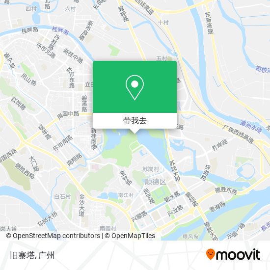 旧寨塔地图