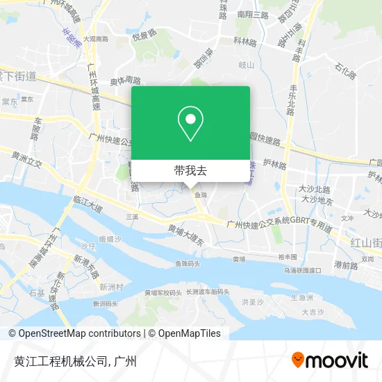 黄江工程机械公司地图