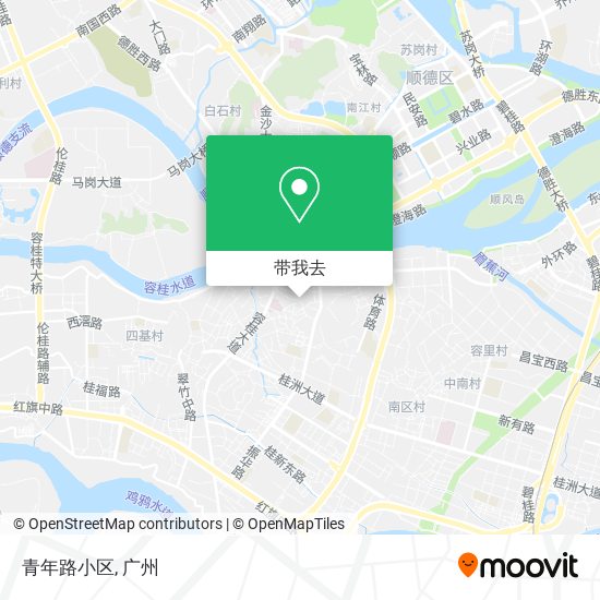 青年路小区地图