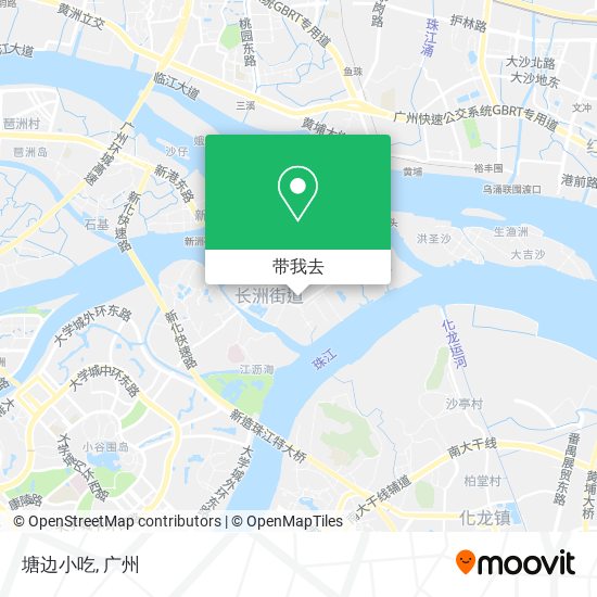 塘边小吃地图