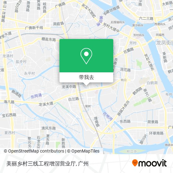美丽乡村三线工程增滘营业厅地图