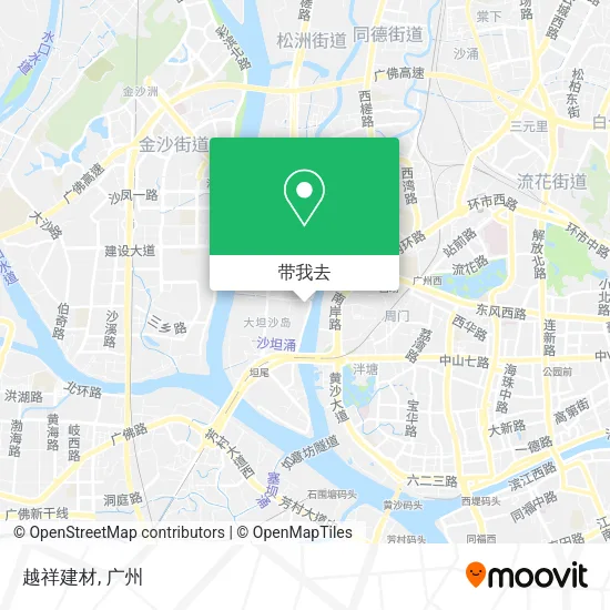 越祥建材地图