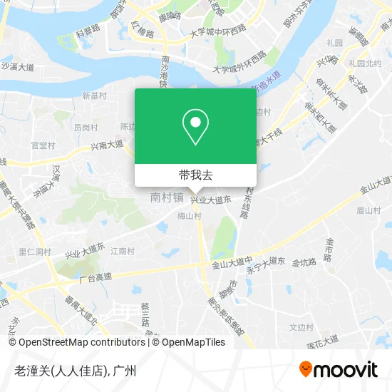 老潼关(人人佳店)地图
