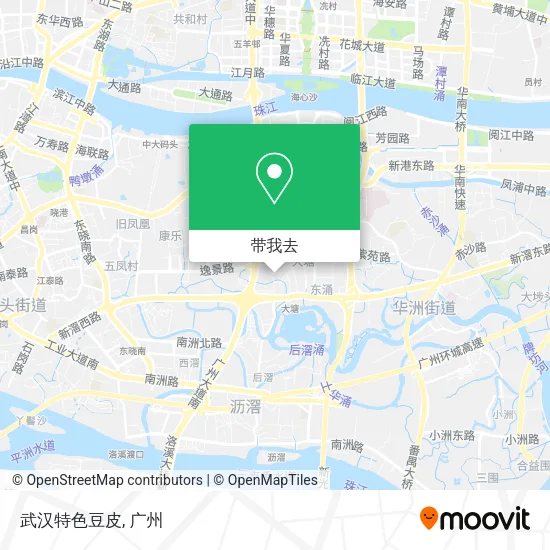 武汉特色豆皮地图