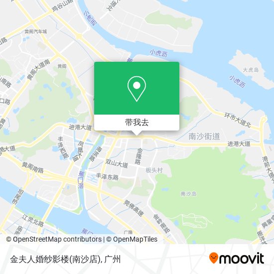 金夫人婚纱影楼(南沙店)地图