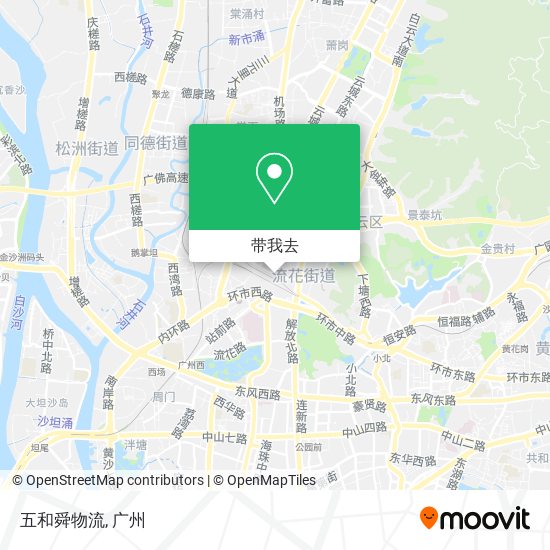 五和舜物流地图