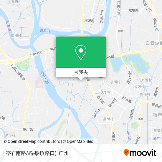 亭石南路/杨梅街(路口)地图