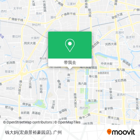 钱大妈(宏鼎景裕豪园店)地图