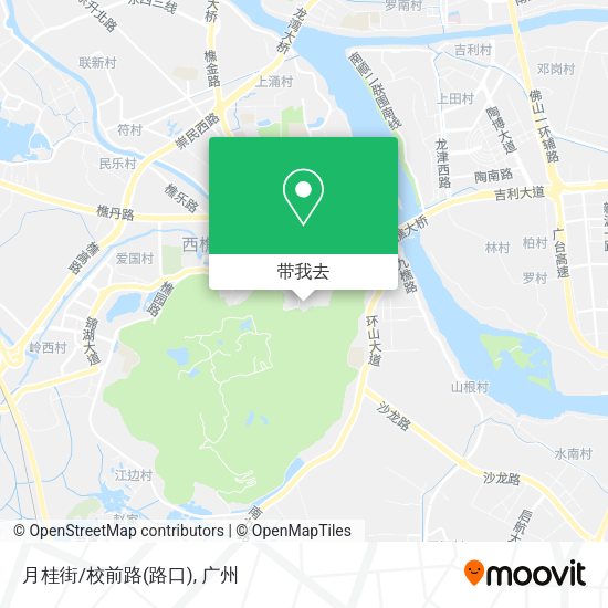 月桂街/校前路(路口)地图