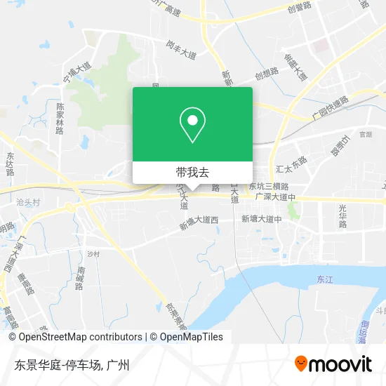 东景华庭-停车场地图