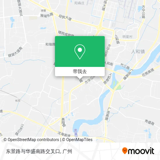 东景路与华盛南路交叉口地图