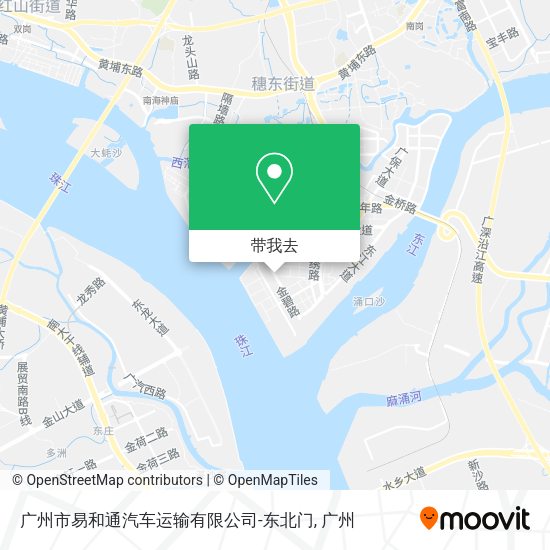广州市易和通汽车运输有限公司-东北门地图