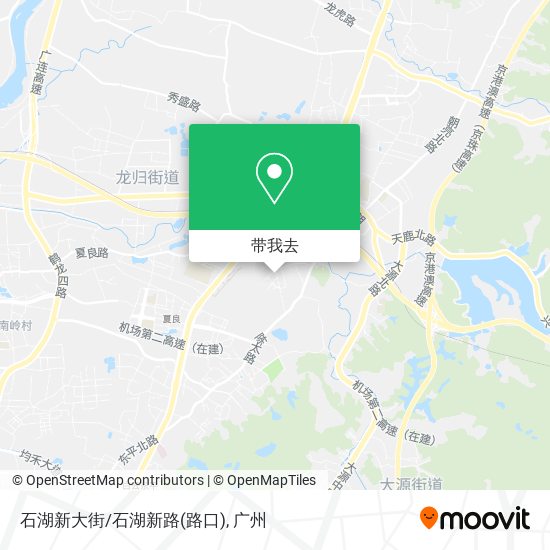 石湖新大街/石湖新路(路口)地图