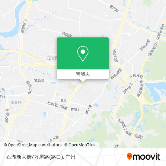 石湖新大街/万屋路(路口)地图