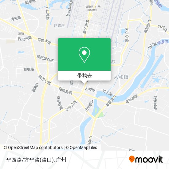 华西路/方华路(路口)地图