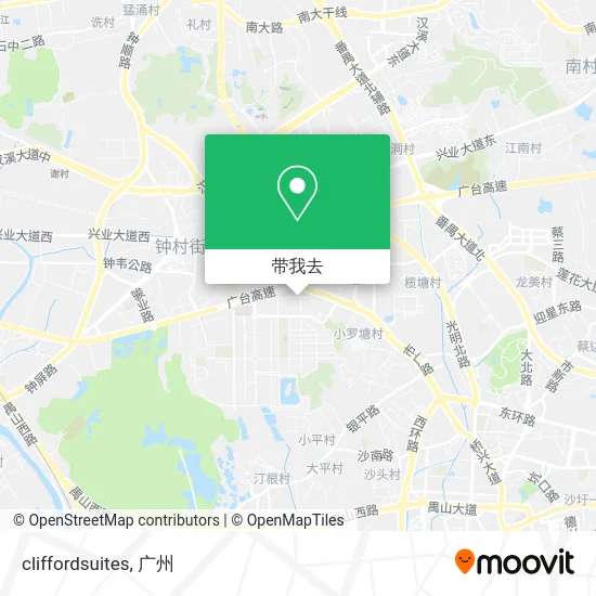 cliffordsuites地图