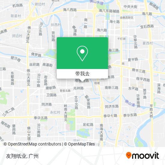 友翔纸业地图
