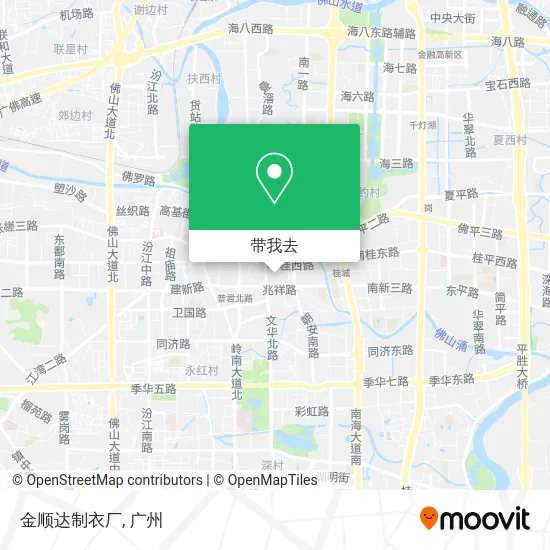 金顺达制衣厂地图