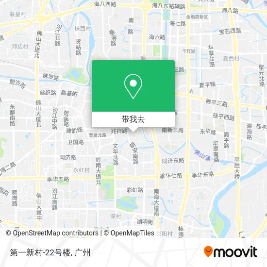 第一新村-22号楼地图