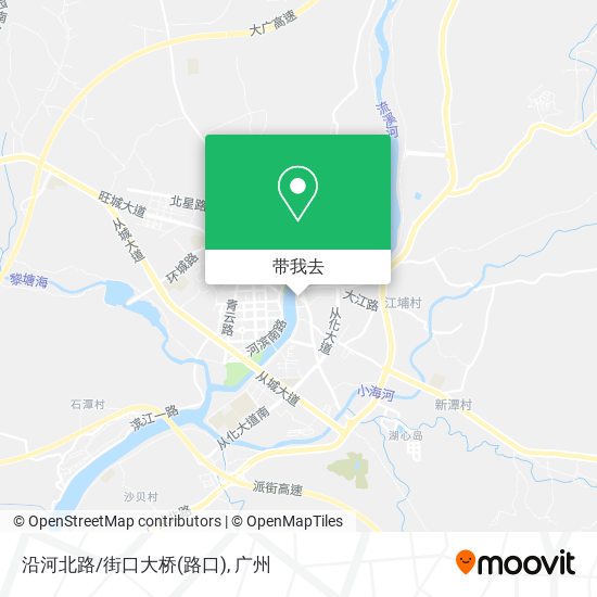 沿河北路/街口大桥(路口)地图