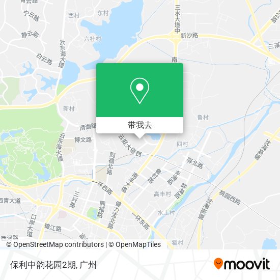 保利中韵花园2期地图