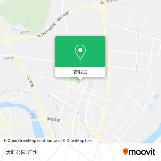 大旺公园地图