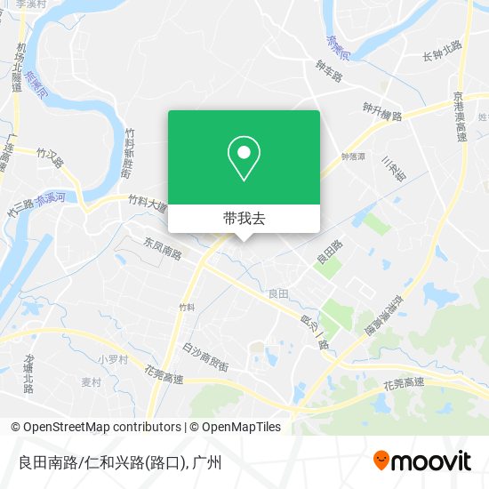 良田南路/仁和兴路(路口)地图