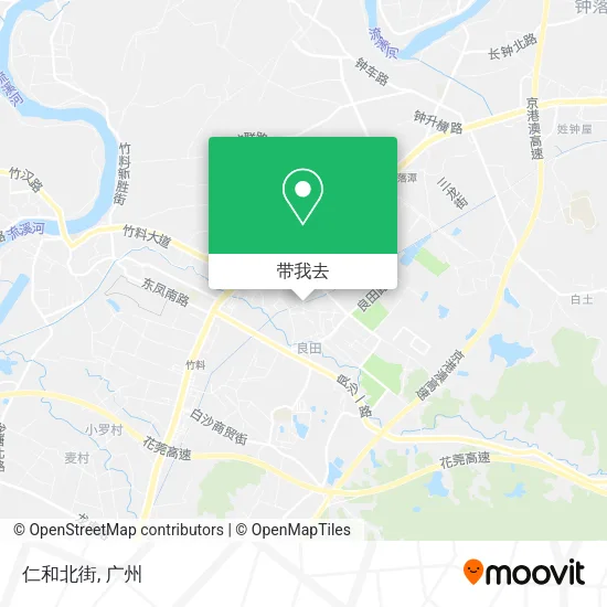 仁和北街地图