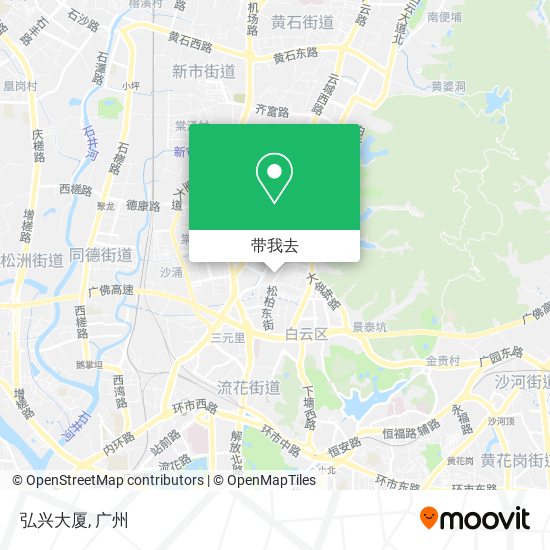 弘兴大厦地图