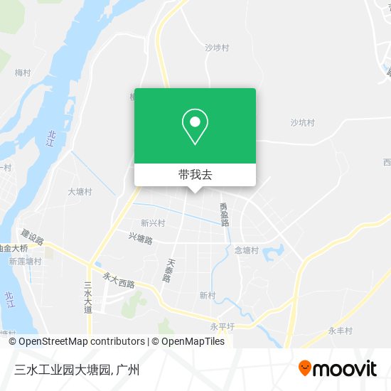 三水工业园大塘园地图