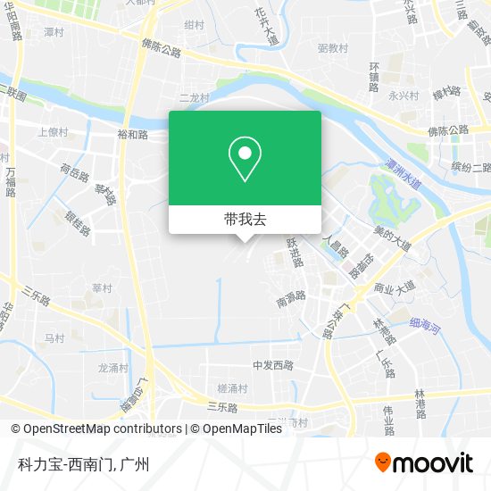 科力宝-西南门地图