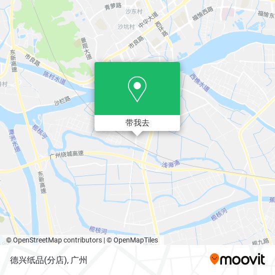 德兴纸品(分店)地图