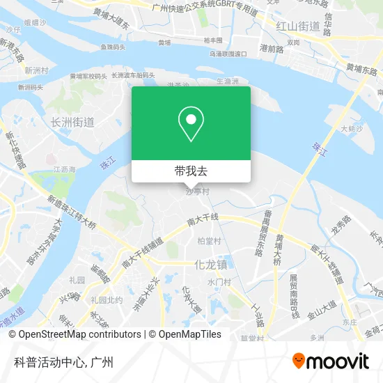 科普活动中心地图