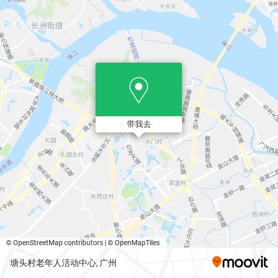 塘头村老年人活动中心地图
