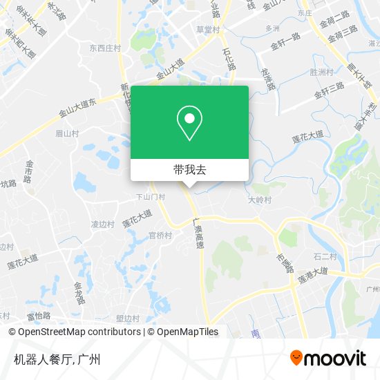 机器人餐厅地图