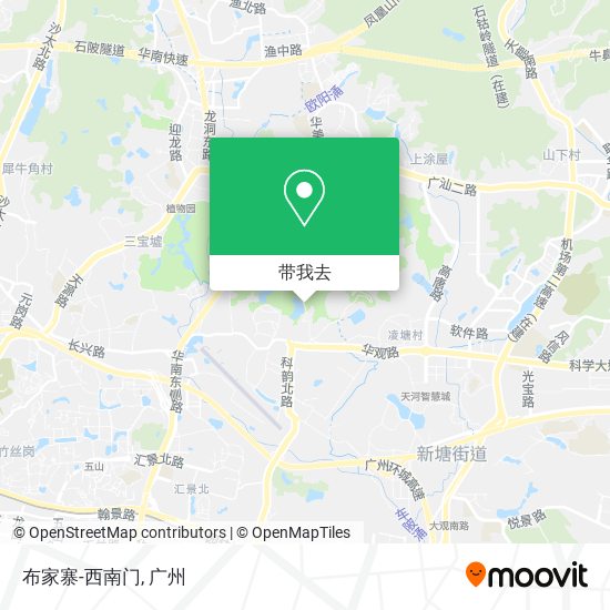 布家寨-西南门地图