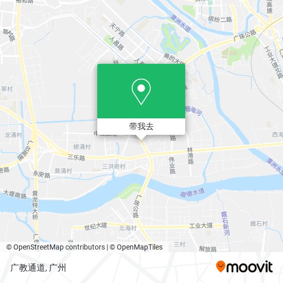 广教通道地图