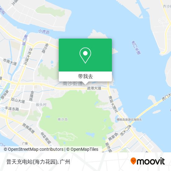 普天充电站(海力花园)地图