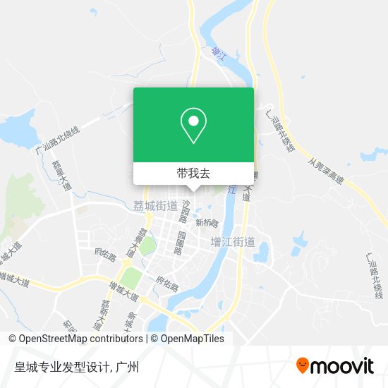 皇城专业发型设计地图