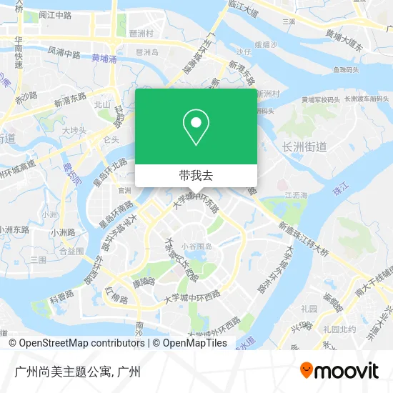 广州尚美主题公寓地图